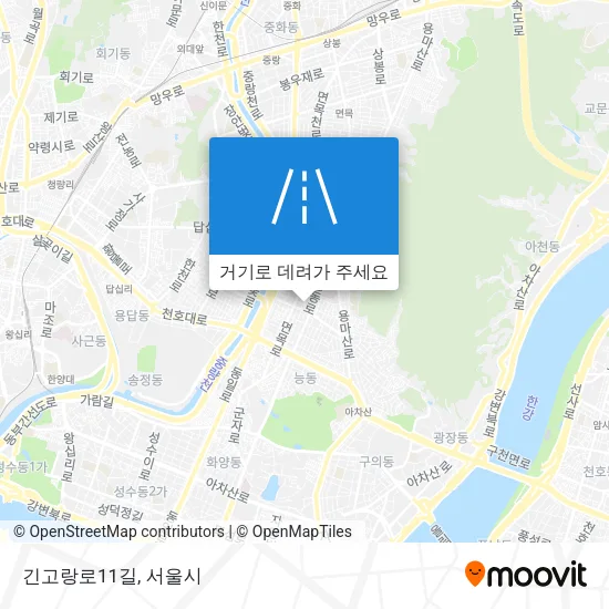 긴고랑로11길 지도