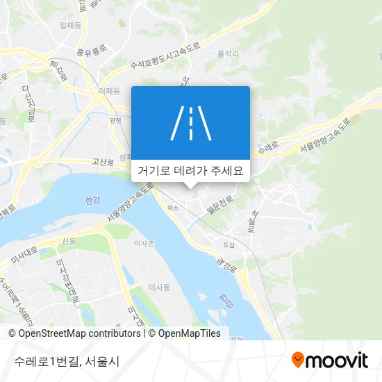 수레로1번길 지도