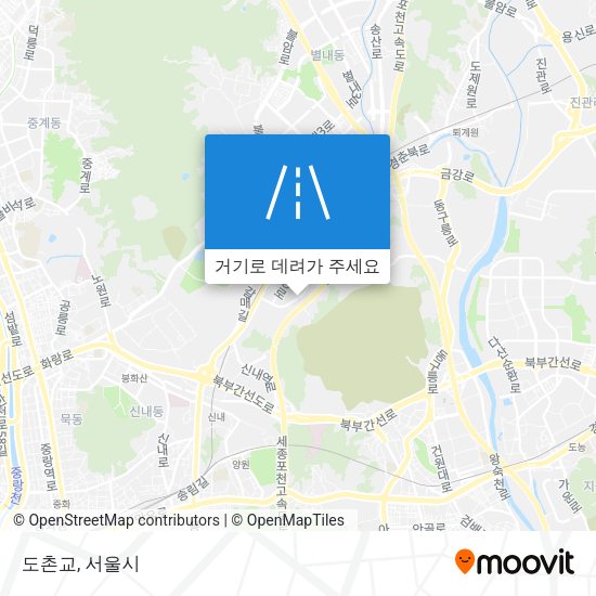 도촌교 지도