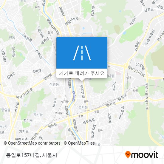 동일로157나길 지도