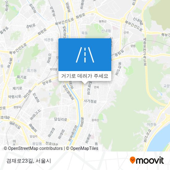 겸재로23길 지도