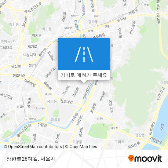 장한로26다길 지도