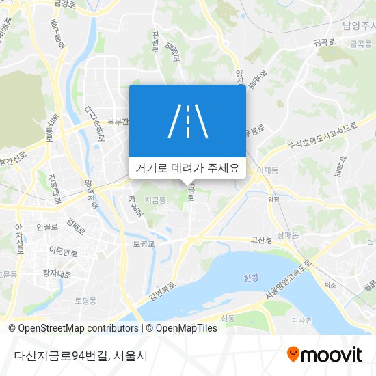 다산지금로94번길 지도
