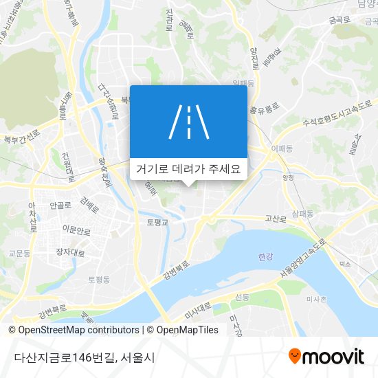 다산지금로146번길 지도