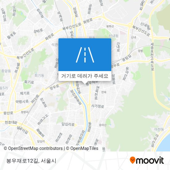 봉우재로12길 지도
