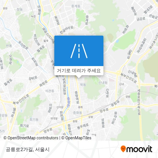 공릉로2가길 지도