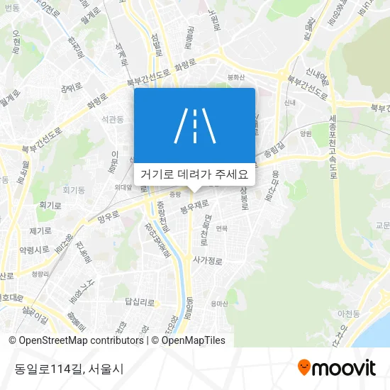 동일로114길 지도