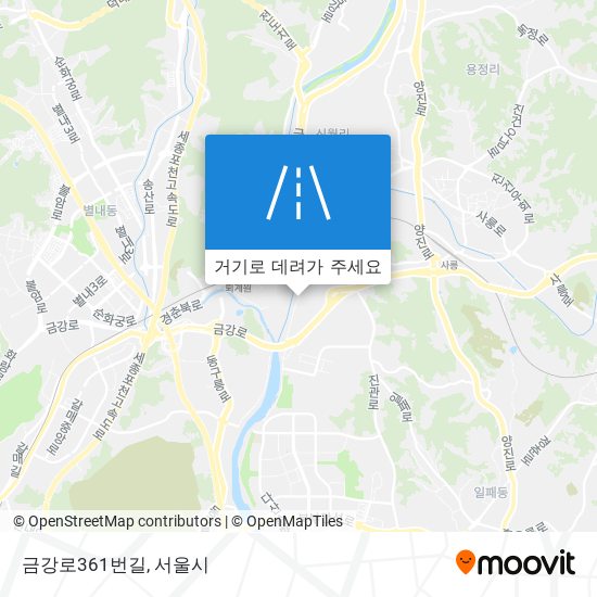 금강로361번길 지도