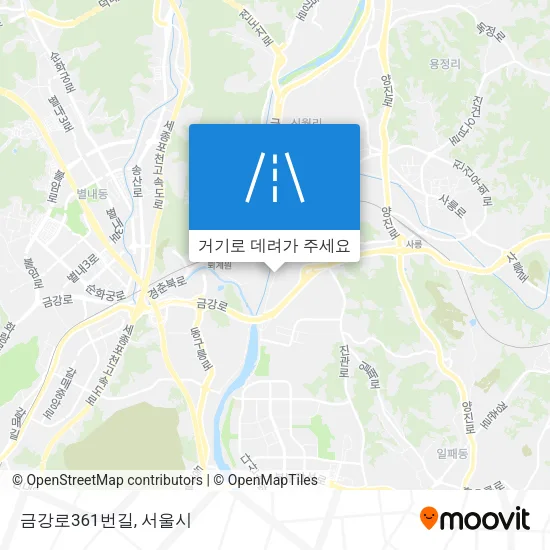 금강로361번길 지도