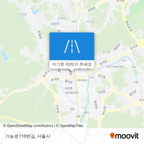 가능로110번길 지도