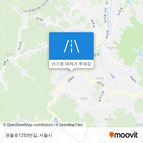 권율로1253번길 지도