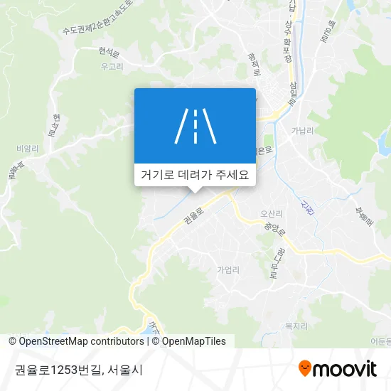 권율로1253번길 지도