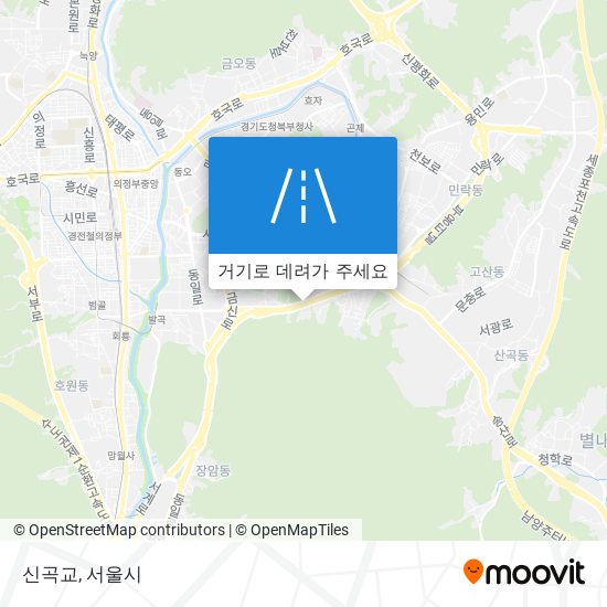 신곡교 지도