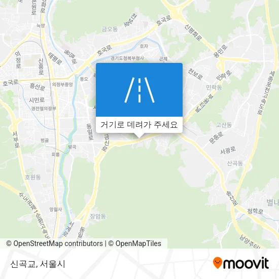 신곡교 지도