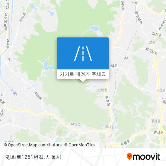 평화로1261번길 지도