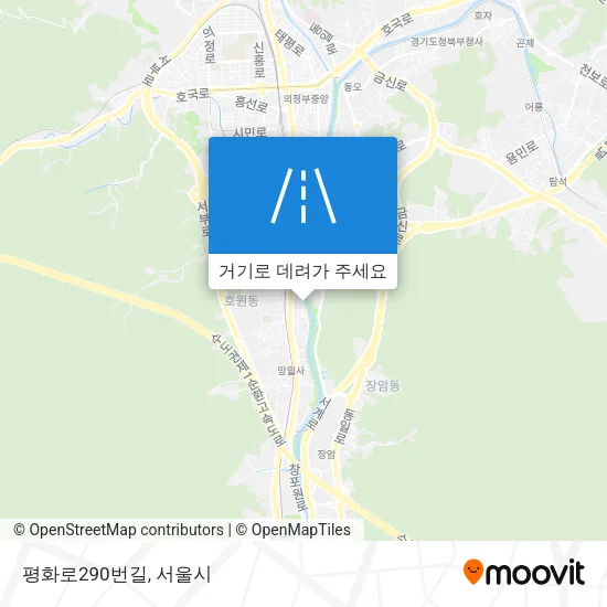평화로290번길 지도