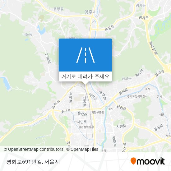 평화로691번길 지도