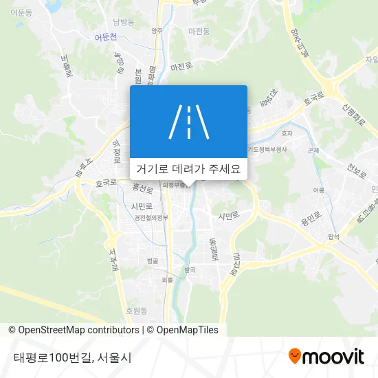 태평로100번길 지도