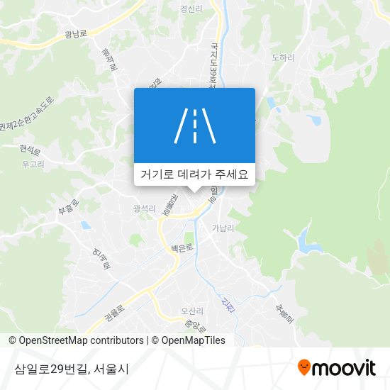 삼일로29번길 지도