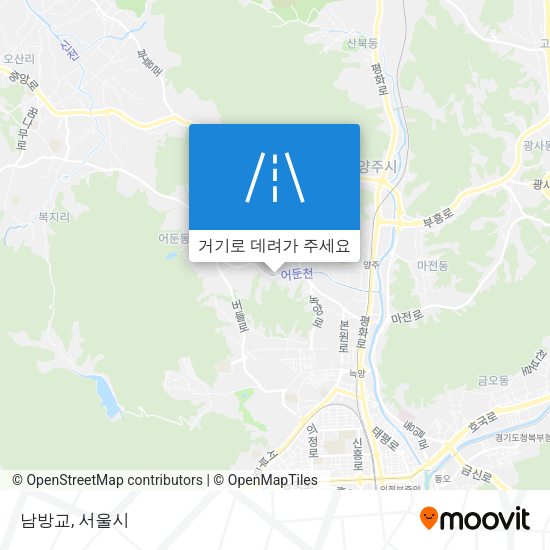 남방교 지도
