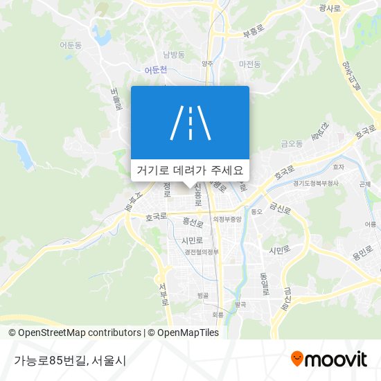 가능로85번길 지도