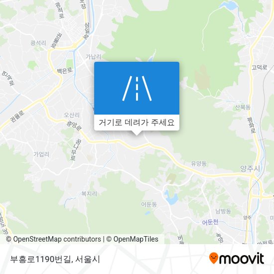 부흥로1190번길 지도