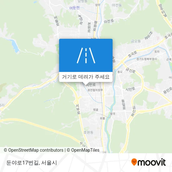 둔야로17번길 지도
