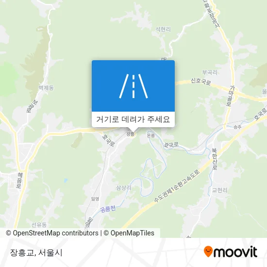 장흥교 지도