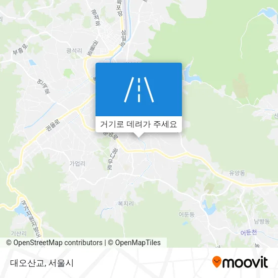 대오산교 지도
