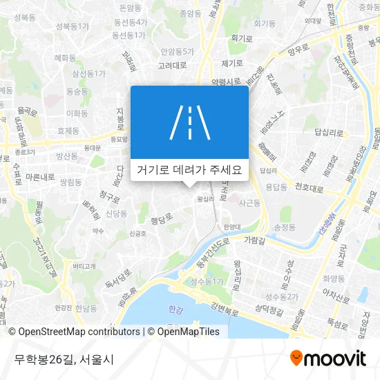 무학봉26길 지도