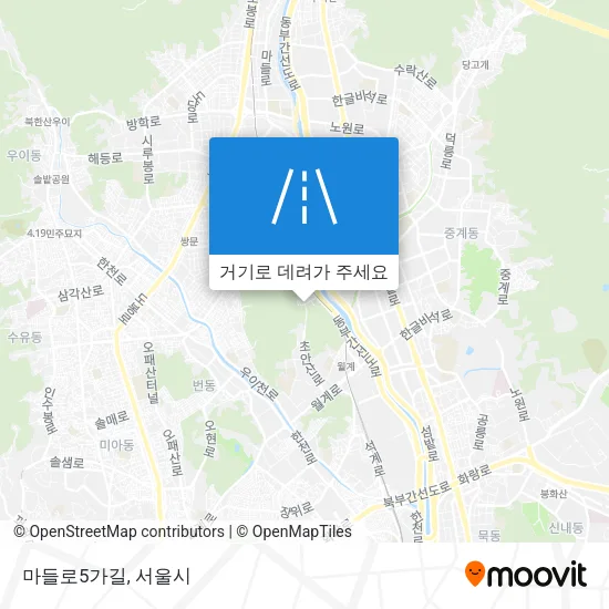 마들로5가길 지도