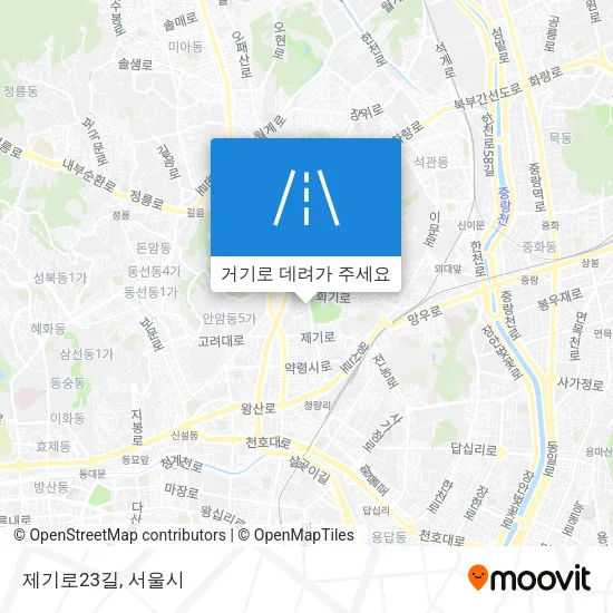 제기로23길 지도