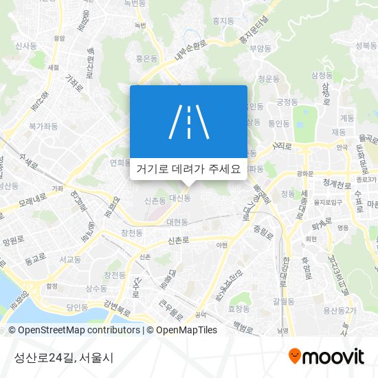 성산로24길 지도