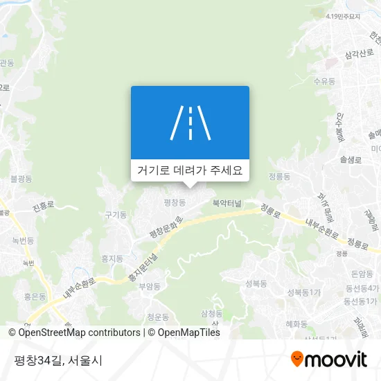 평창34길 지도