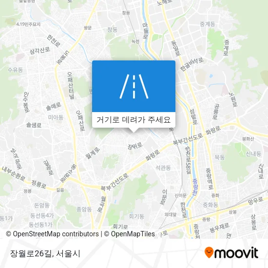 장월로26길 지도