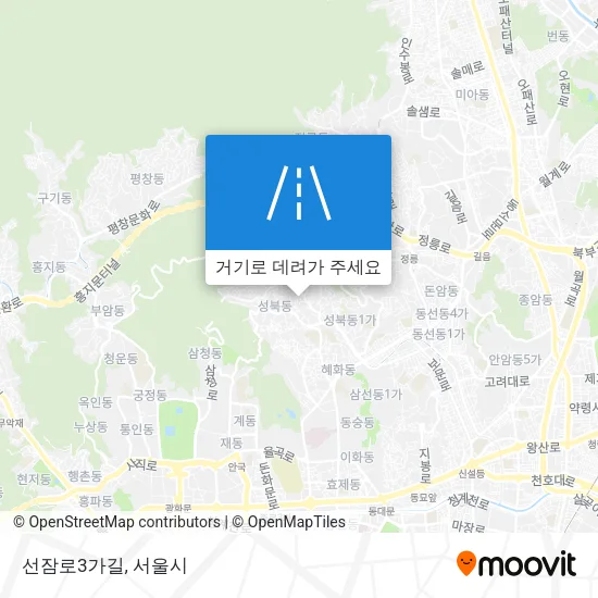 선잠로3가길 지도