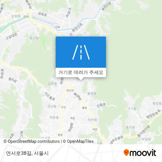 연서로38길 지도