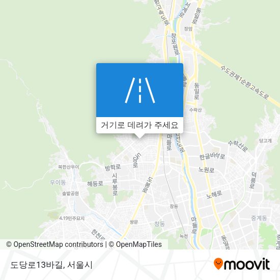 도당로13바길 지도