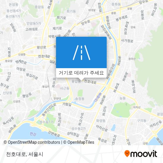 천호대로 지도
