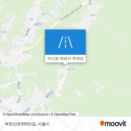 북한산로553번길 지도