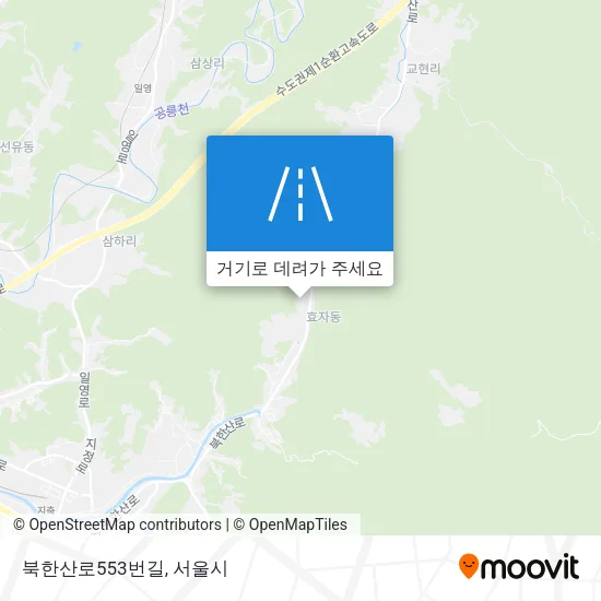 북한산로553번길 지도