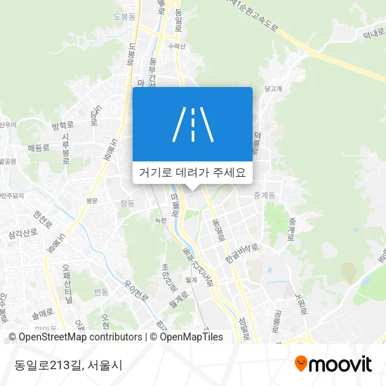 동일로213길 지도