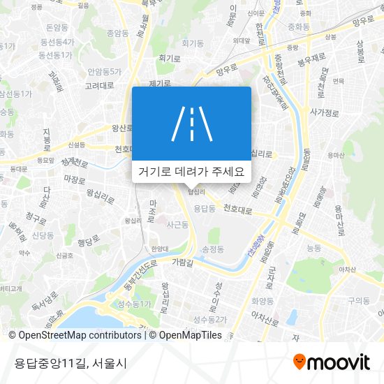 용답중앙11길 지도