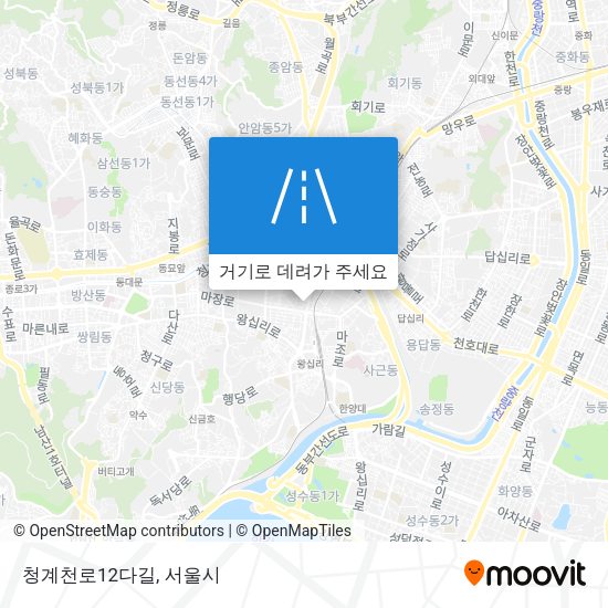 청계천로12다길 지도