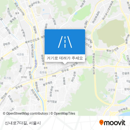 신내로7다길 지도