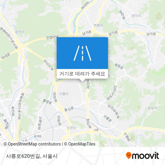 사릉로620번길 지도