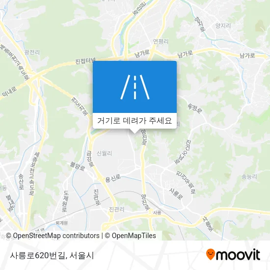 사릉로620번길 지도