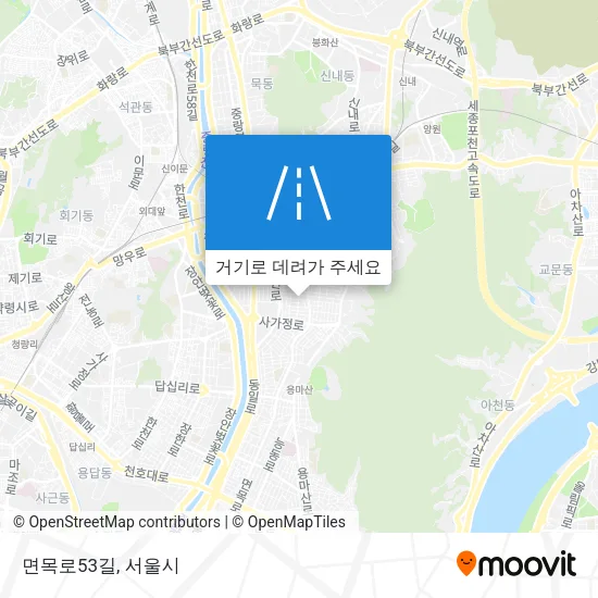 면목로53길 지도