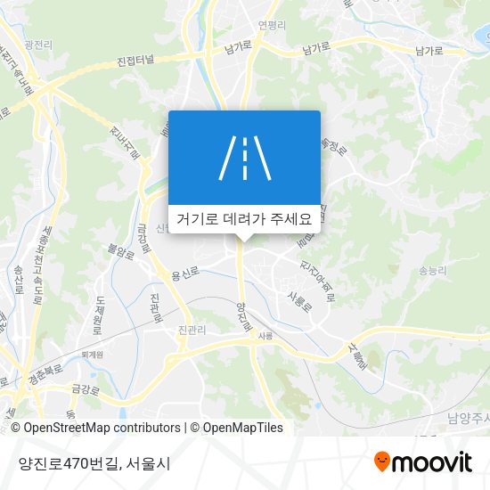 양진로470번길 지도