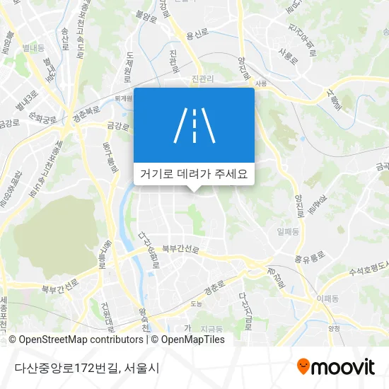 다산중앙로172번길 지도